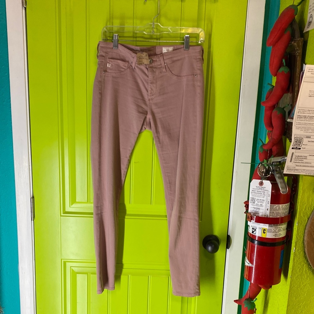 AG Adriano Goldschmied Women's Mauve Skinny Jeans